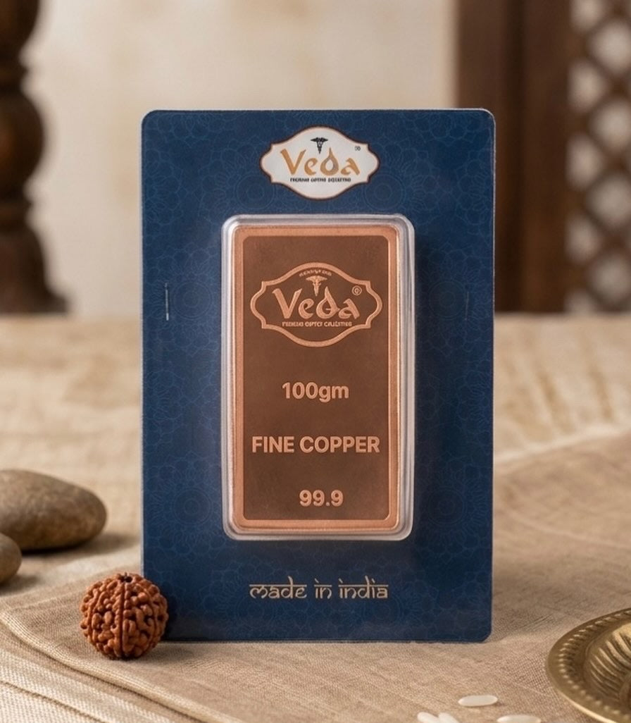 Pure Copper Vishnu Javaai Adhik Maas Coin