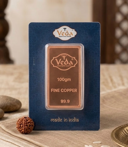 Pure Copper Vishnu Javaai Adhik Maas Coin
