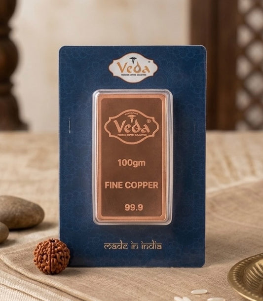 Pure Copper Vishnu Javaai Adhik Maas Coin